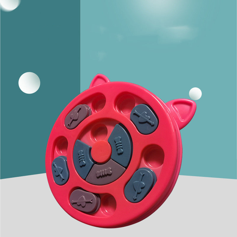 Interactive Pet Feeding Plate