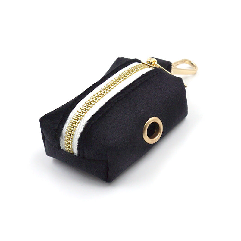 Luxury Velvet poo Bag Dispenser