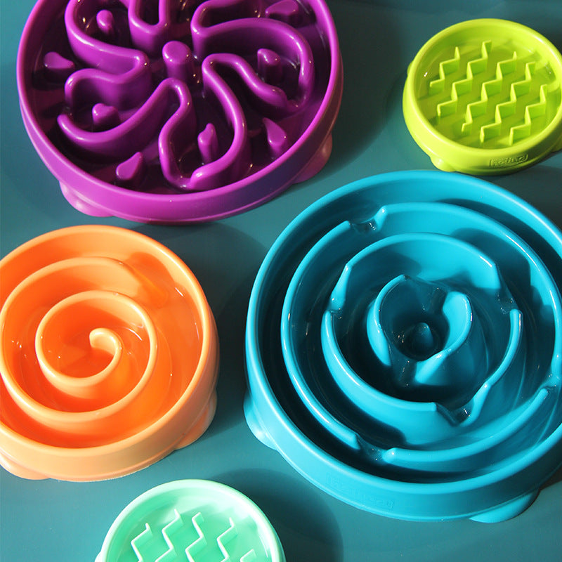 Pet feeding control bowl
