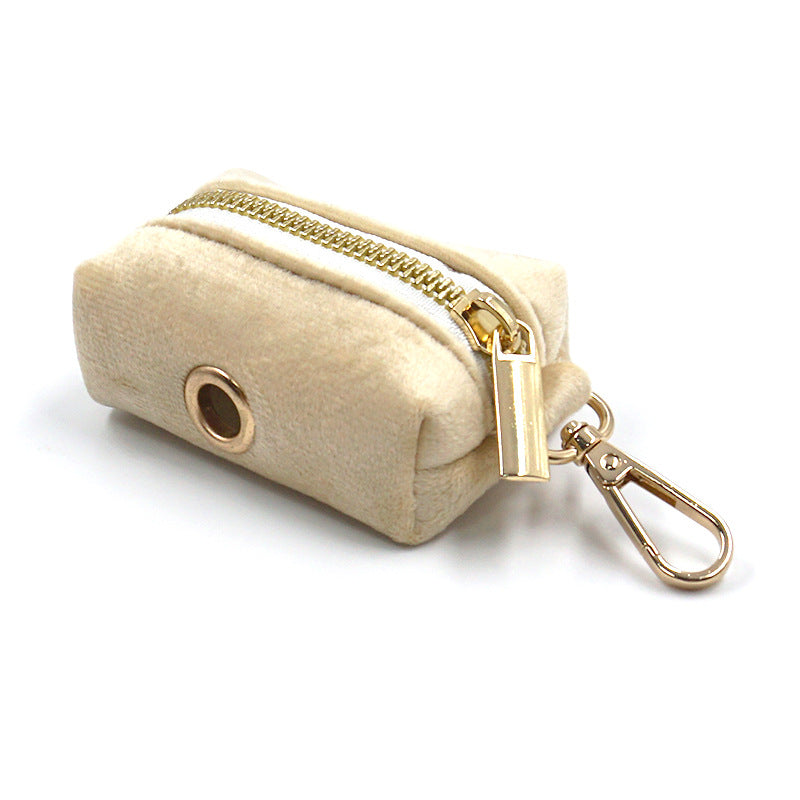 Luxury Velvet poo Bag Dispenser