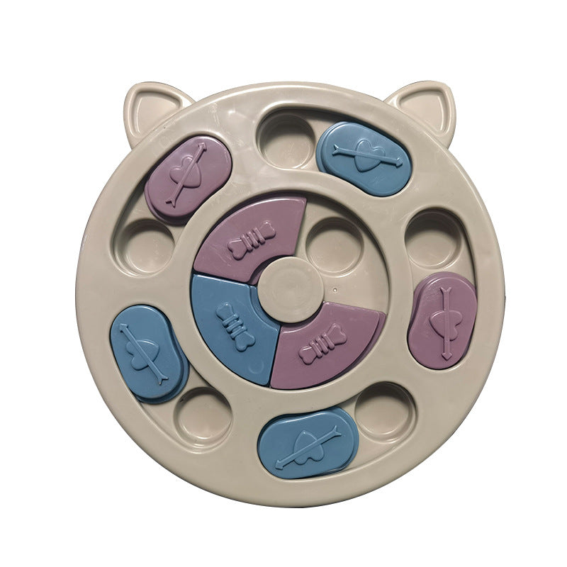 Interactive Pet Feeding Plate