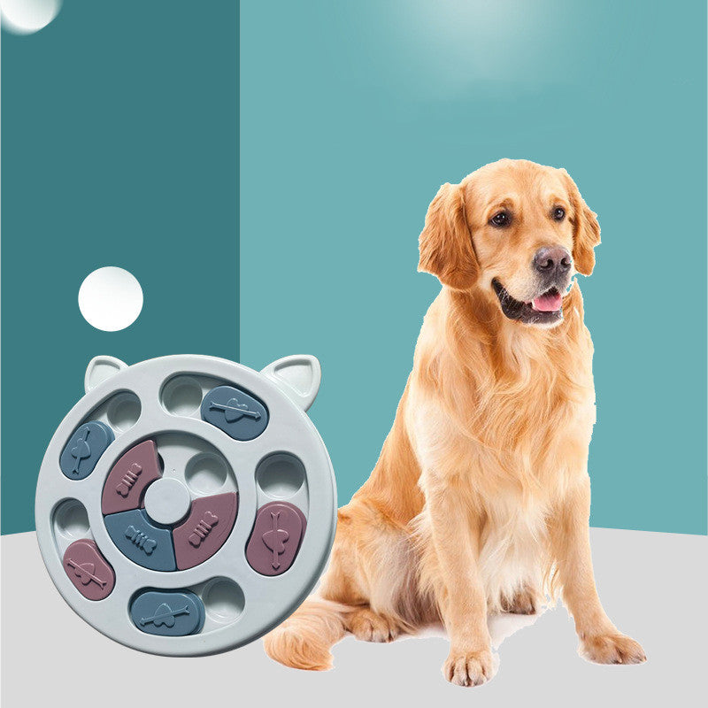 Interactive Pet Feeding Plate