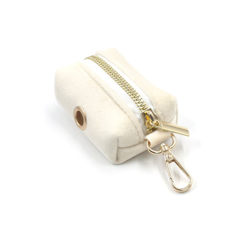 Luxury Velvet poo Bag Dispenser