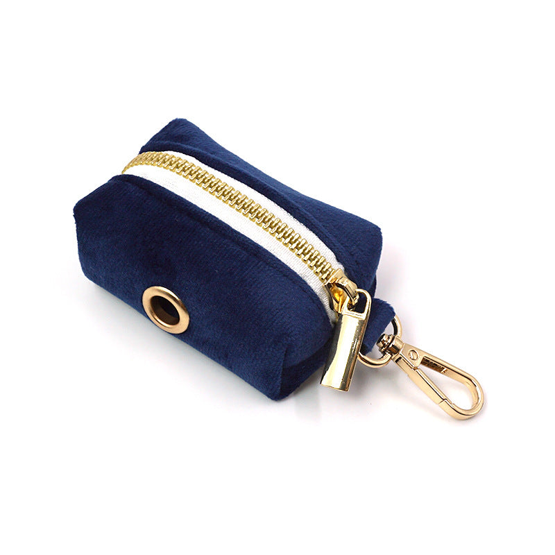 Luxury Velvet poo Bag Dispenser