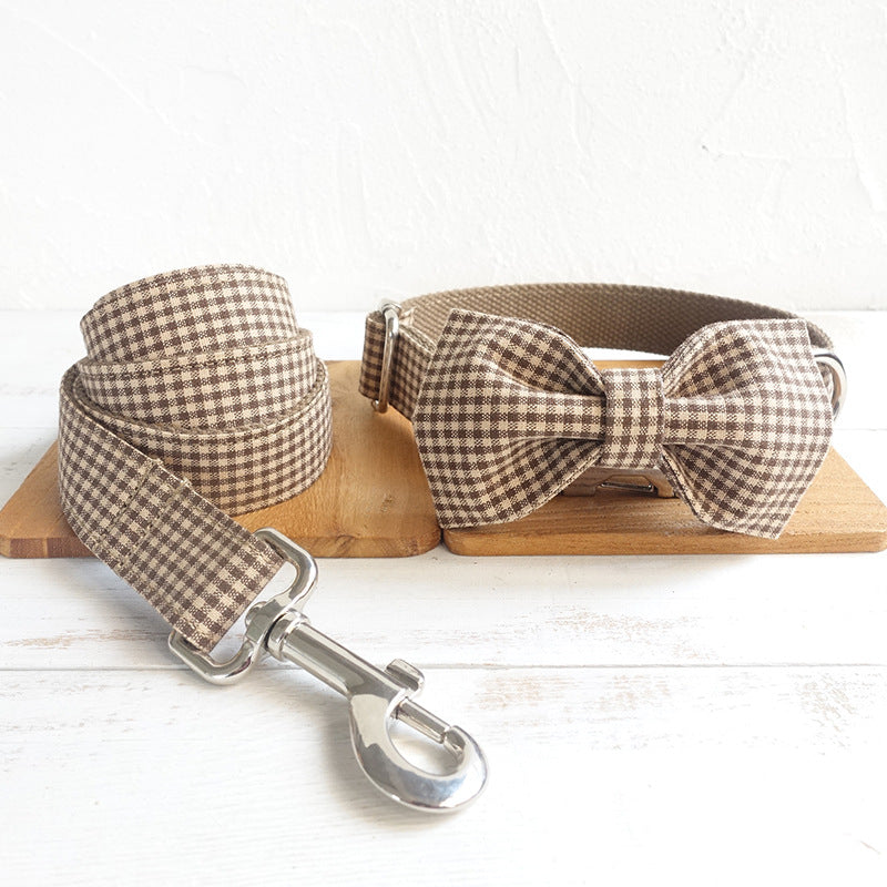 Bow Tie Collar & Lead