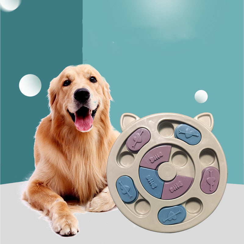 Interactive Pet Feeding Plate