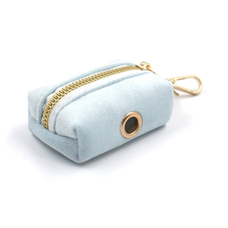 Luxury Velvet poo Bag Dispenser