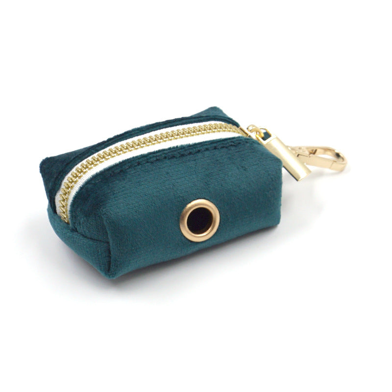 Luxury Velvet poo Bag Dispenser