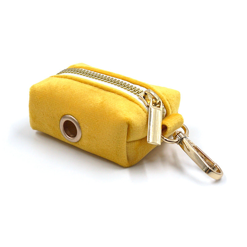 Luxury Velvet poo Bag Dispenser
