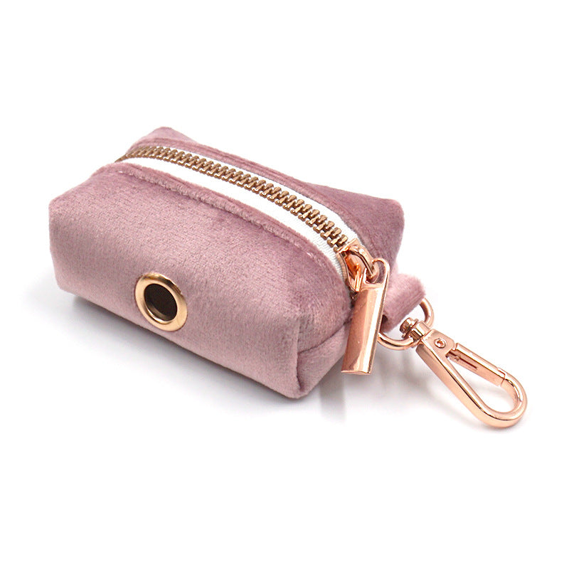 Luxury Velvet poo Bag Dispenser