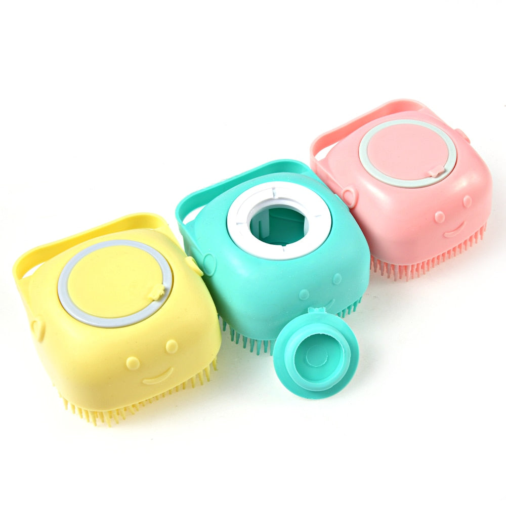 Pet Silicone Wash & Brush