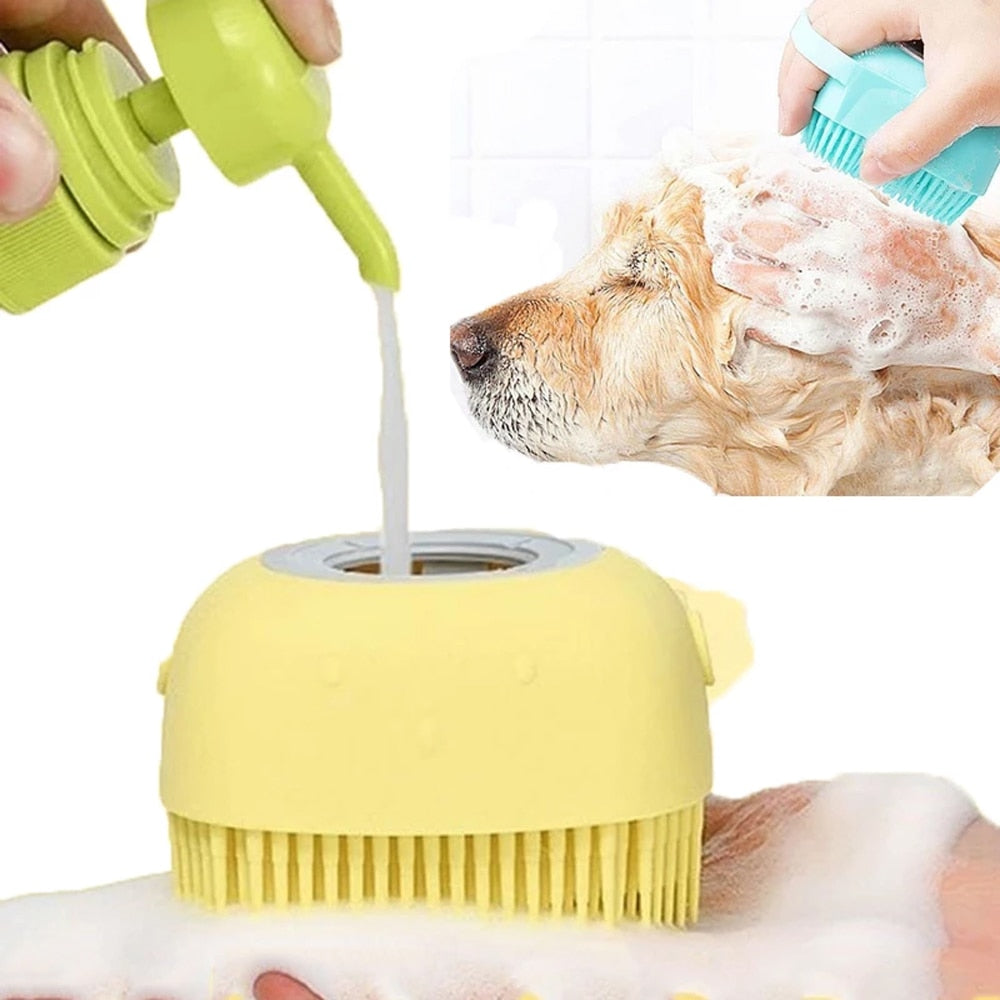 Pet Silicone Wash & Brush