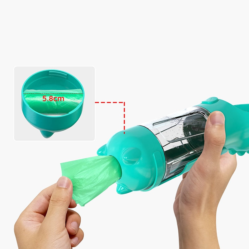 3 in 1 Dog Feeding, Water & Bag Dispense