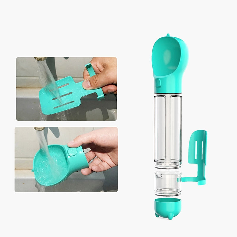 3 in 1 Dog Feeding, Water & Bag Dispense